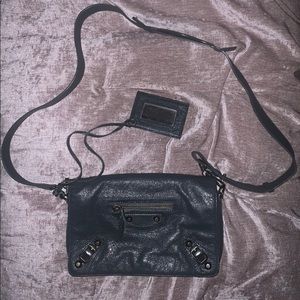 NEW condition Balenciaga dark grey bag